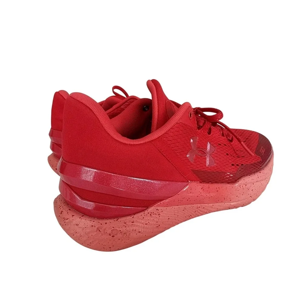 Under Armour Curry 2 Low FloTro Davidson Red Basketball Shoes Men's Size 13